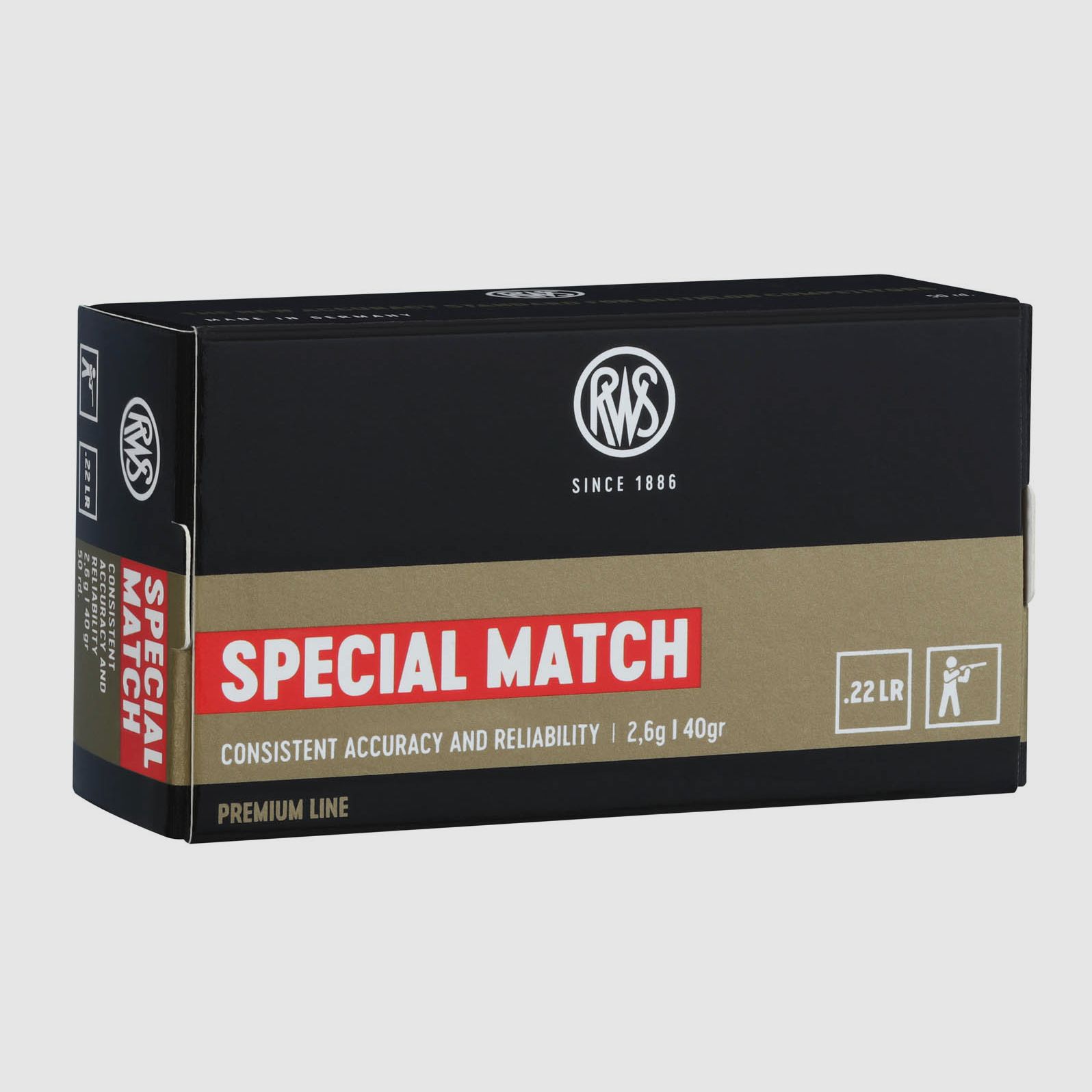 RWS .22lr Special Match 2,6g - 40gr.