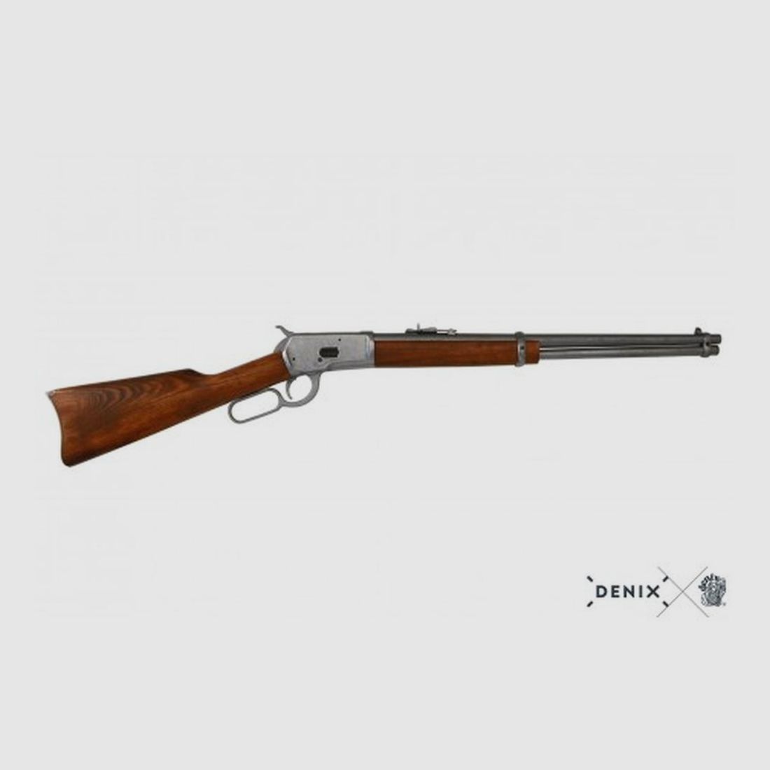Dekorative Replik Carabine Denix Winchester Mod.92 1892 - Metall-Finish - Authentisches Detail - Elegantes Sammlerstück, Bild 3 von 5