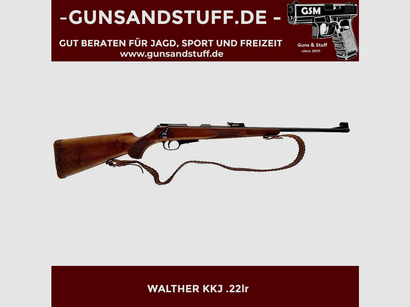 WALTHER KKJ .22lr