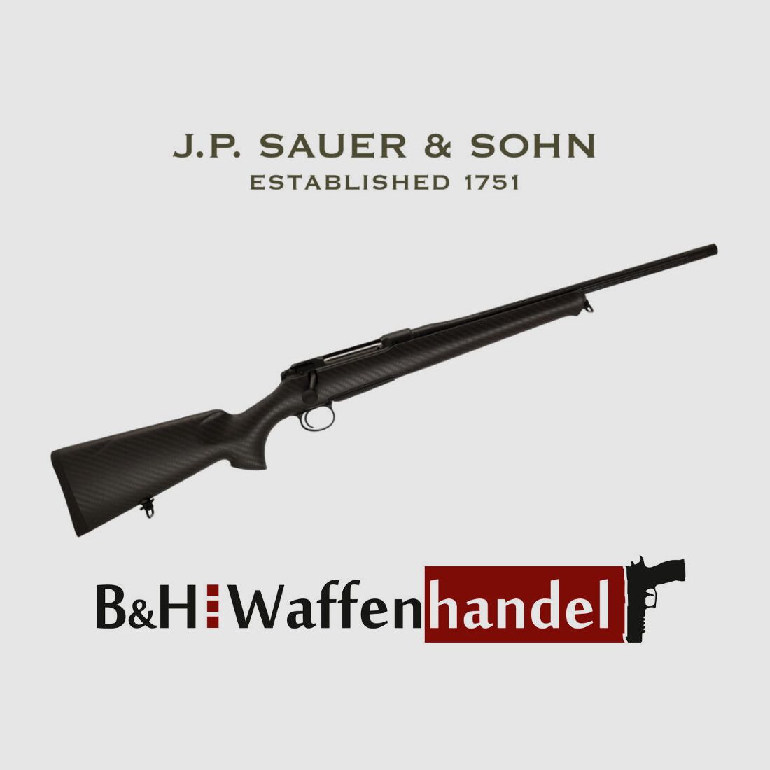 Sauer & Sohn	 S 101 Highland XTC / LL 51cm / Carbon Schaft