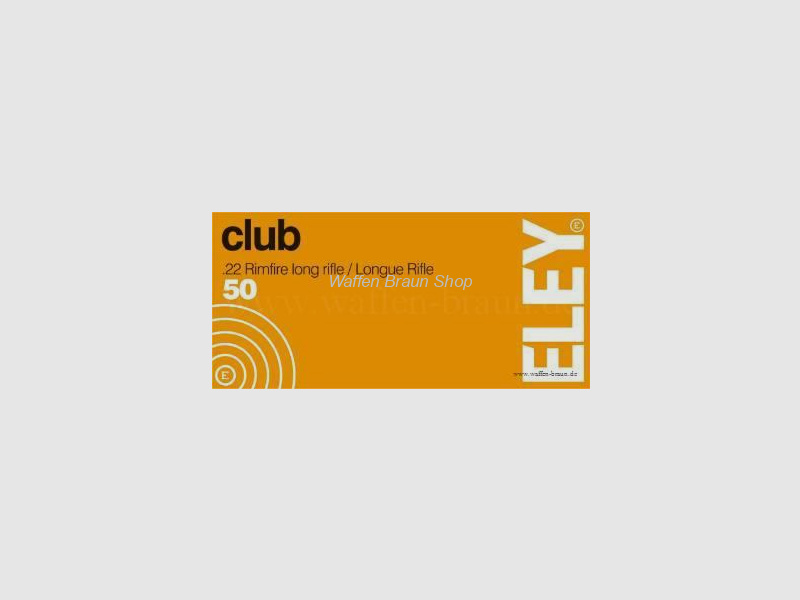 ELEY CLUB 22L.R. 50 Stück