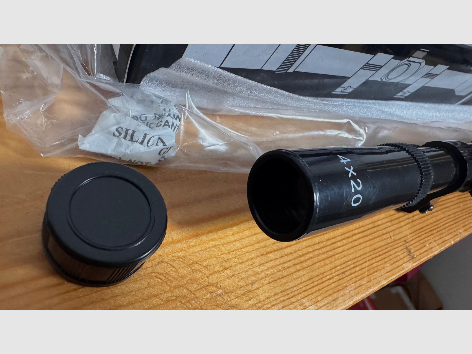 Zielfernrohr 4x20 für Luftgewehr / .22 Kleinkaliber – NEU & OVP, Bild 3 von 5