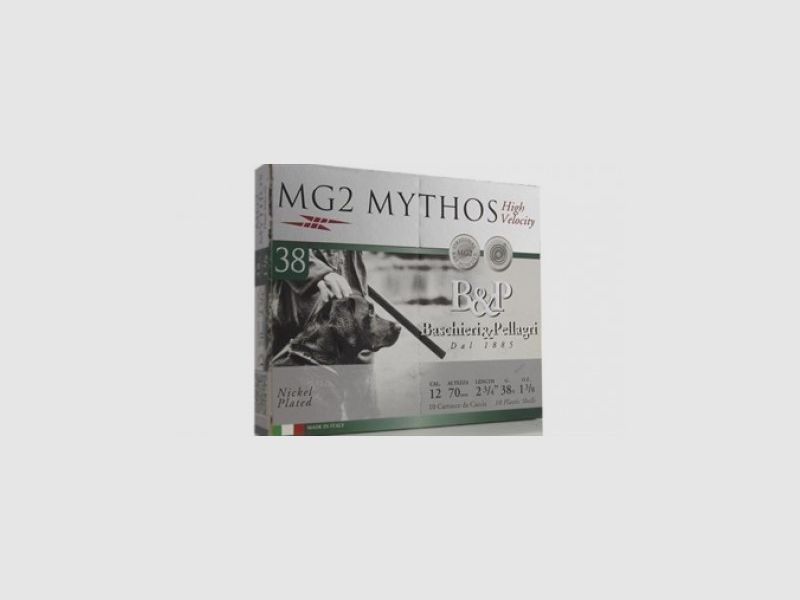 BASCHIERI & P. MG2 MYTHOS 38 HV Kal.12 gr.38 P.5 spezielle Taube