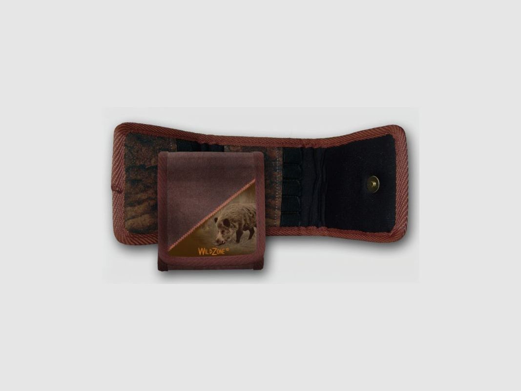 Riemholster voor geweer 10 cellen met zwijnprint art.M321-1647 WILD ZONE, afbeelding 2 van 2