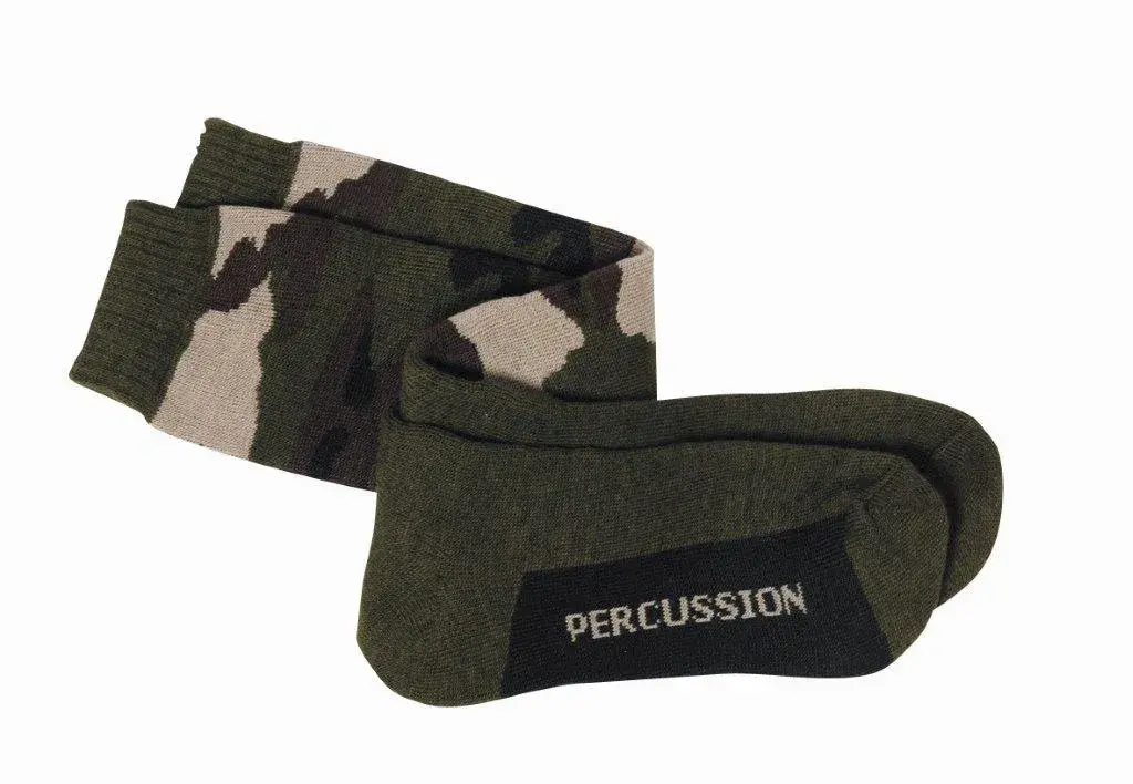 Einfarbige Bouclettes Socken Camo CE Percussion, Bild 2 von 2