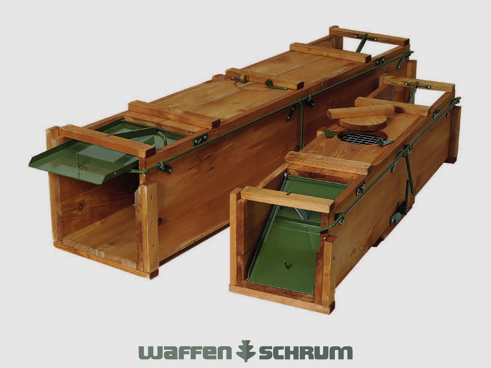 DAUTH distribution wooden box live trap 23 116cm