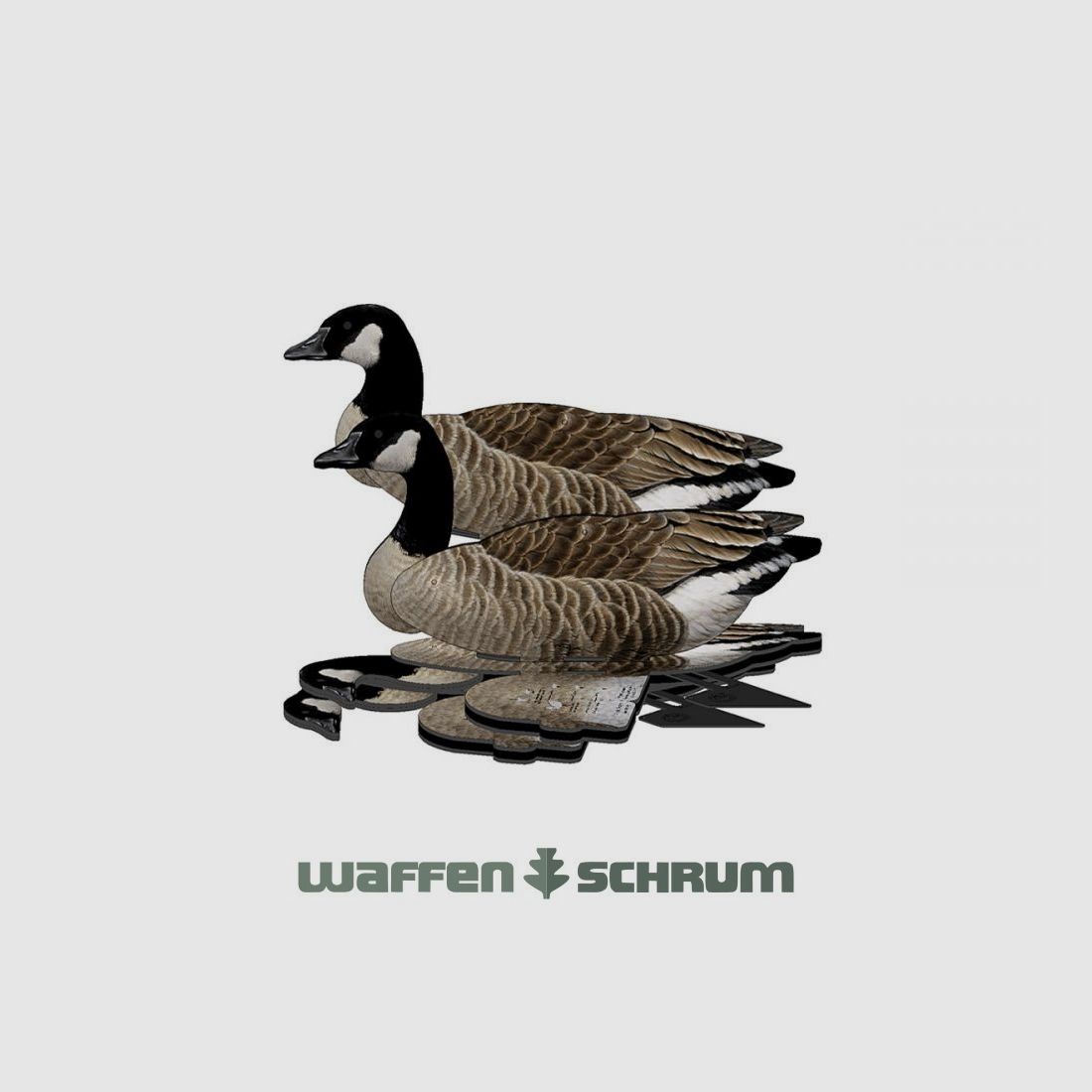 Pack de 6 oies du Canada FUD Lockvogel de la National Rifle Association