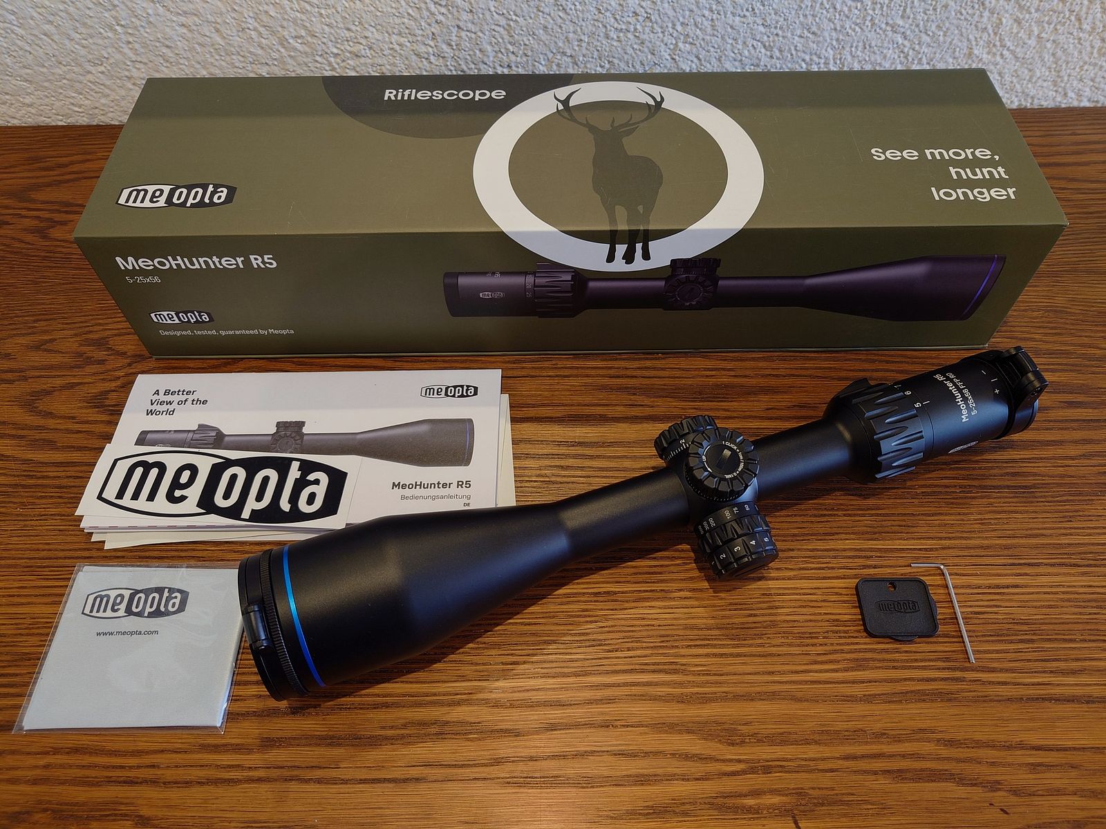 Meopta scope MeoHunter R5 5-25x56 FFP RD