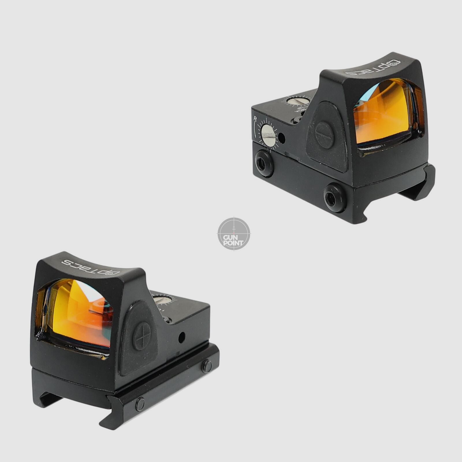 OpTacs LED Mini Red Dot Schwarz