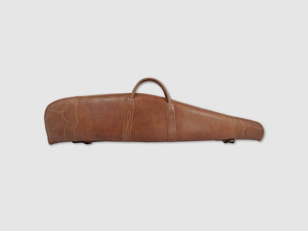 Funda para rifle con costuras decorativas. Marrón claro, imagen 1 de 7