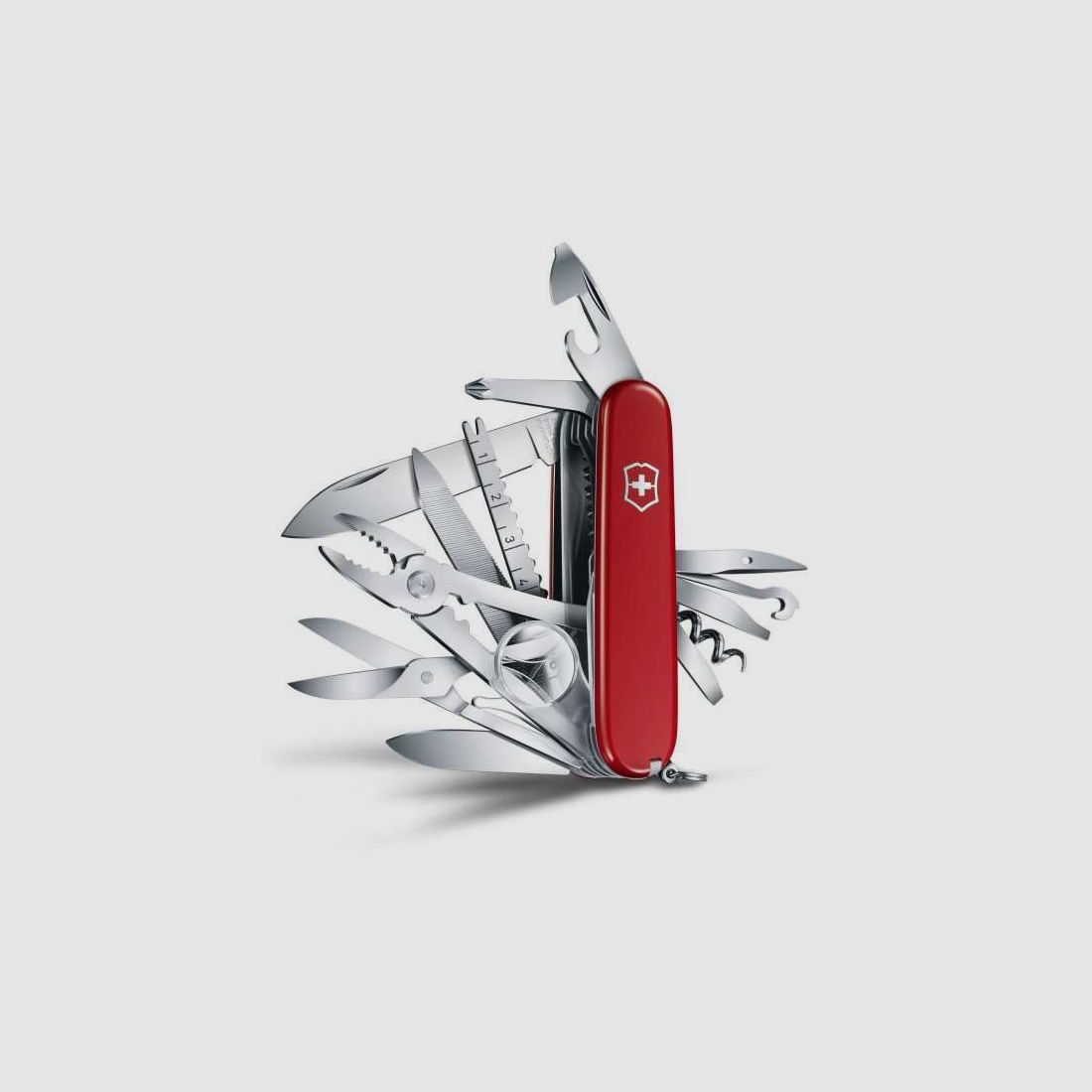 Victorinox Offiziersmesser, SwissChamp, rot, 33 Funktionen