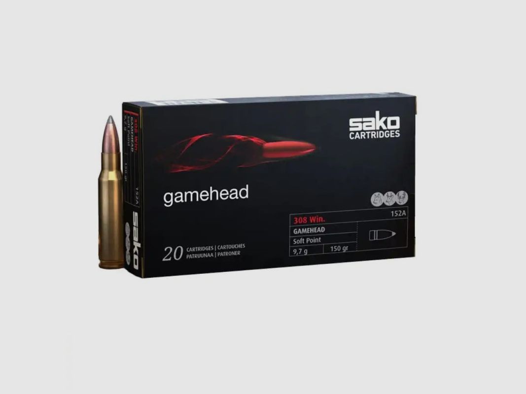 Munition Sako 270 Win Gamehead 130 gr