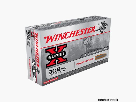 WINCHESTER – 308 WIN 150GR POWER POINT