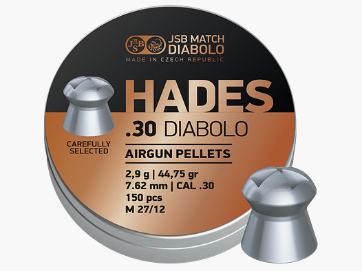 JSB Hades, cal. .30 / 7.62 mm