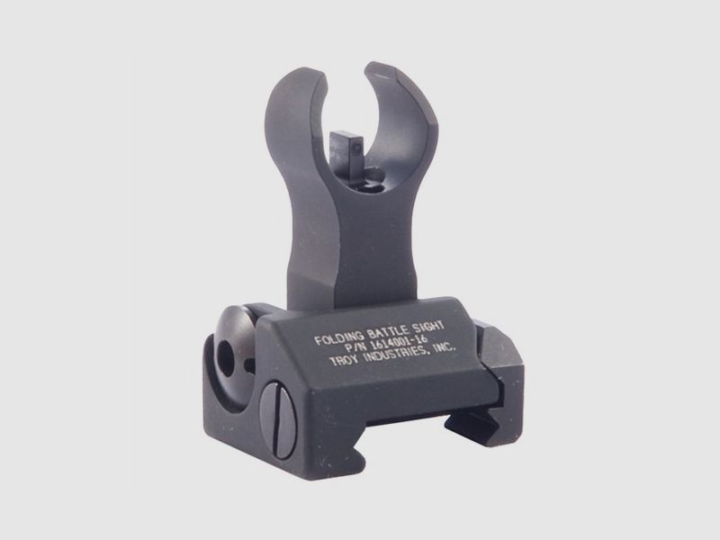TROY INDUSTRIES 1.3″ FLIP-UP HK-STYLE DUAL APERTURE FRONT SIGHT SS BLACK, image 3 of 4
