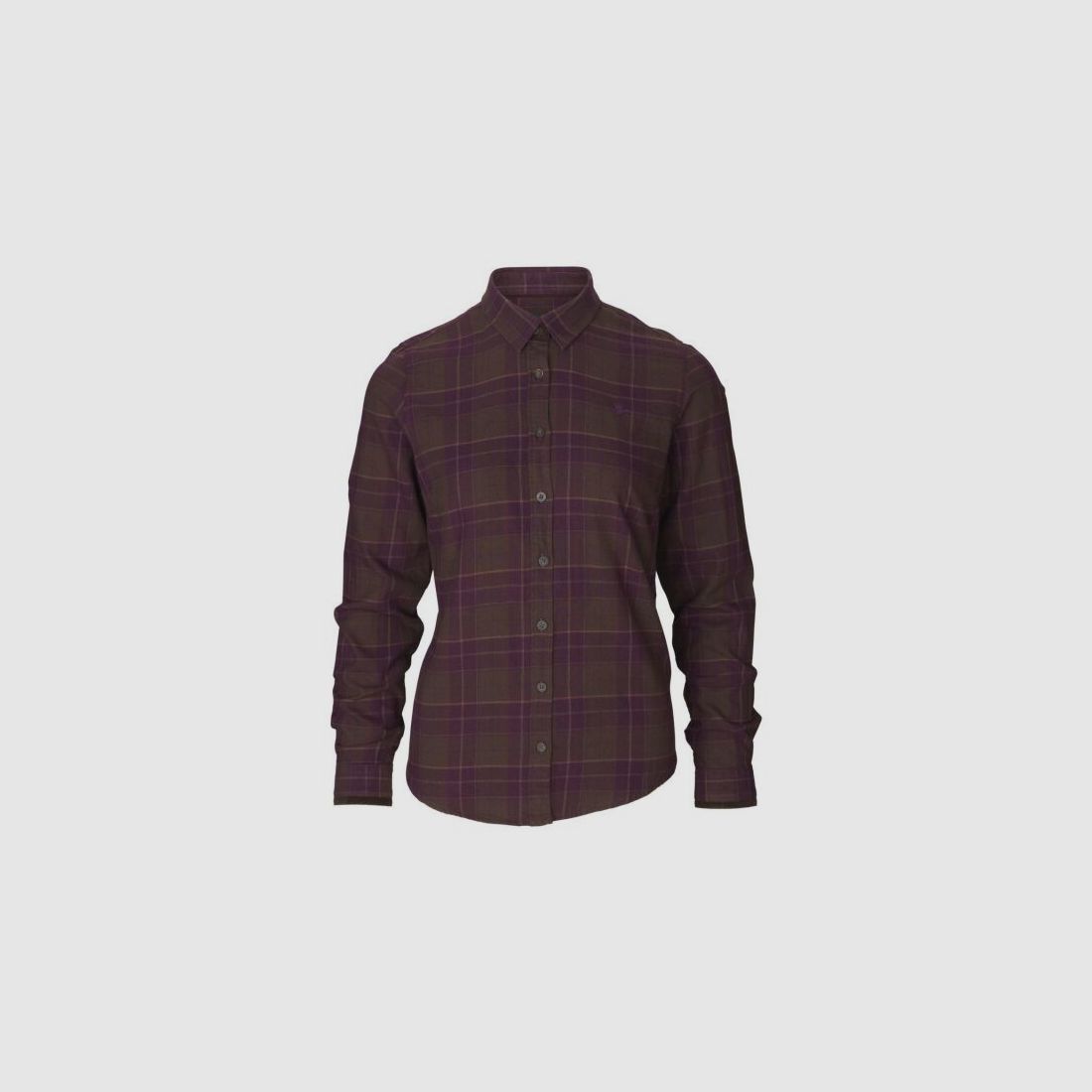 Seeland Range Bluse Pine Java check
