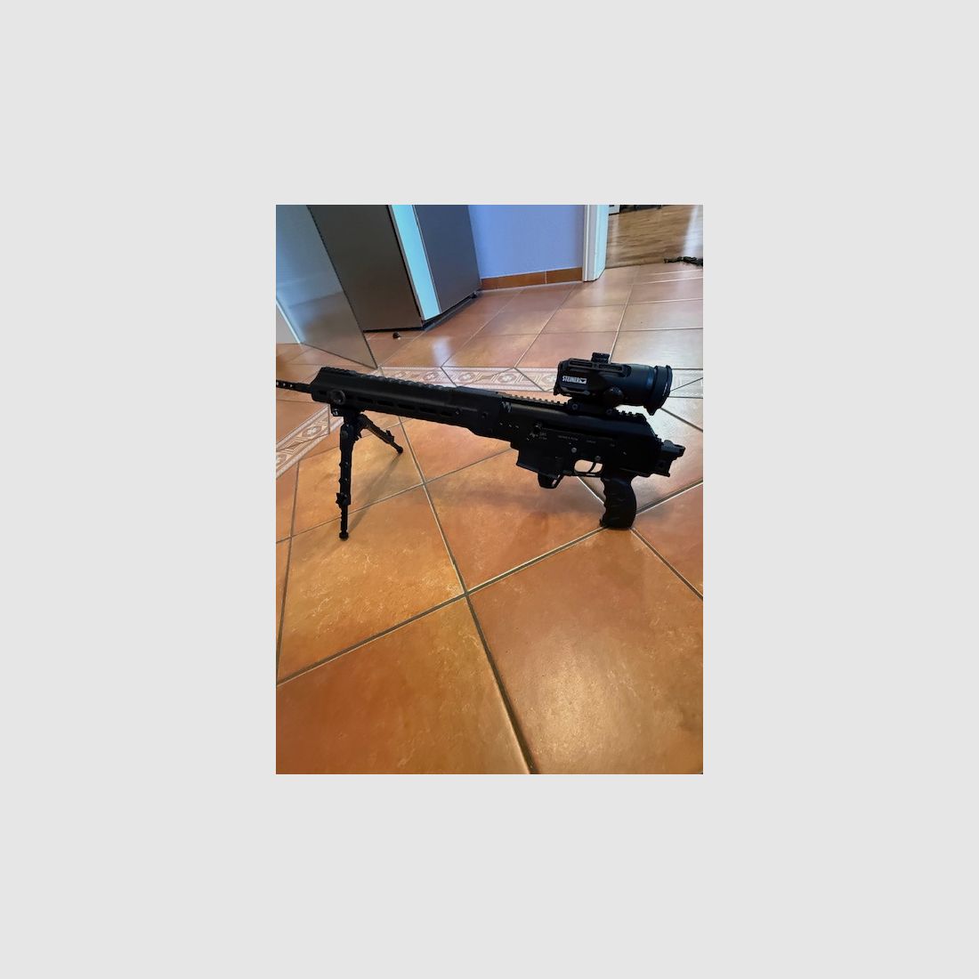 Izhmash Saiga Kalashnikov SR1 – .223 Rem. – Incl. Steiner S432 optics – Top condition RARITY