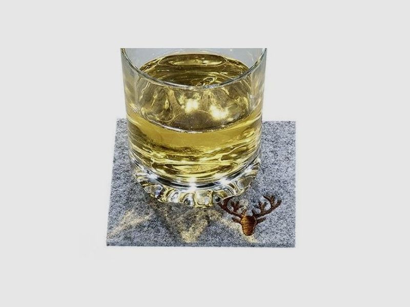 Guild felt coasters deer