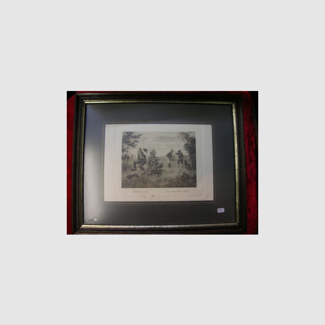 ancien motif de chasse