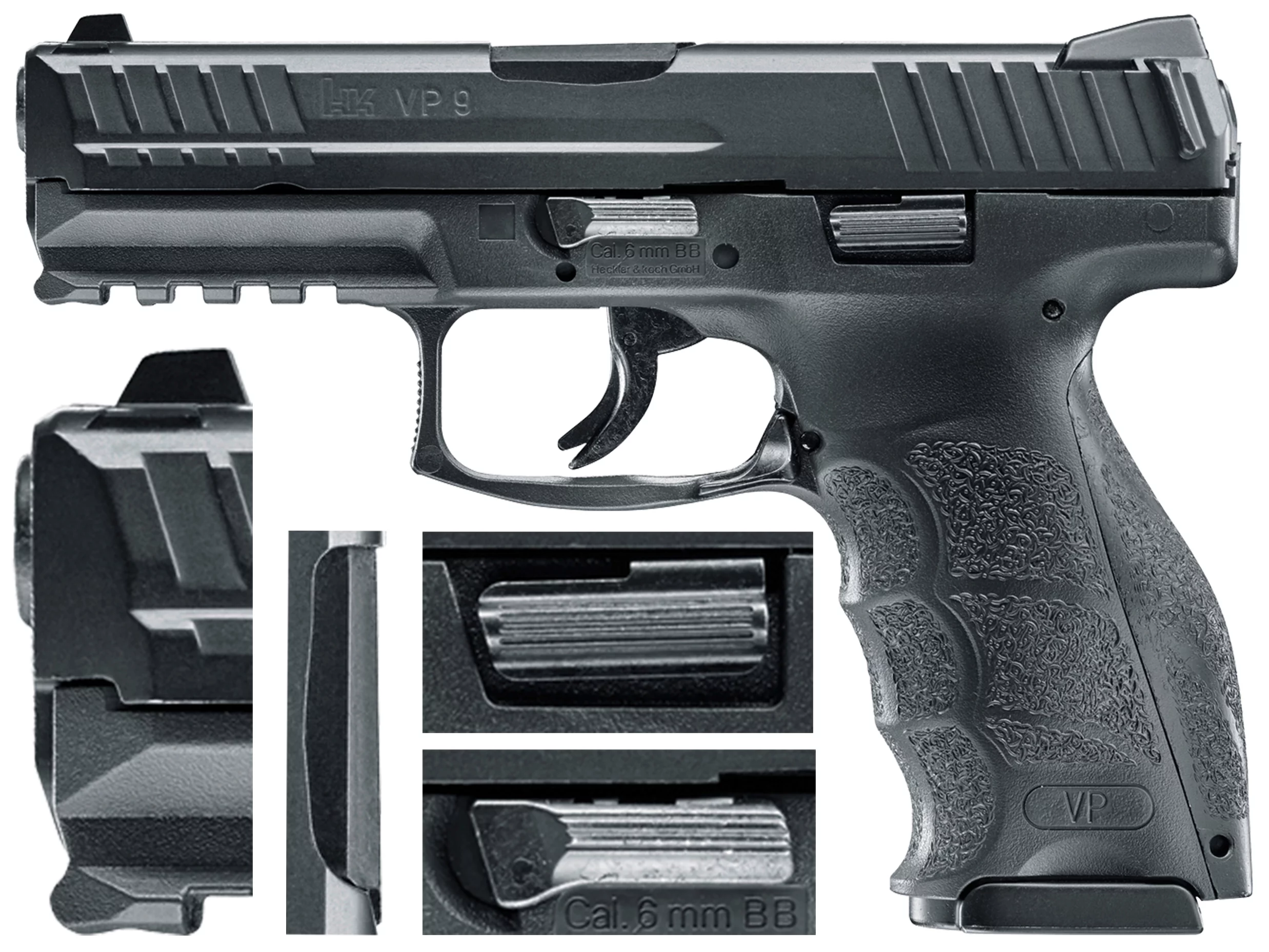 ASG Heckler&Koch HK-VP9 PSS 6mm spring-powered pistol (2.6458), image 4 of 4