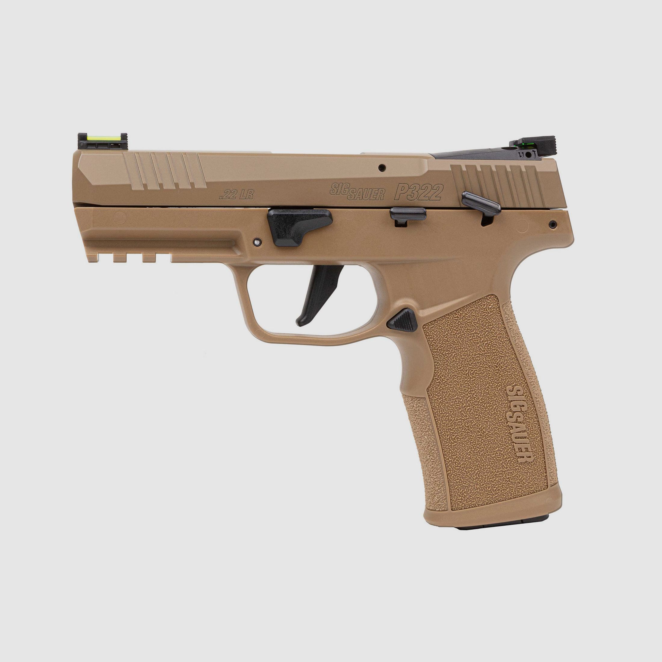 SIG SAUER P322 Coyote Tan .22 lr HV - Selbstladepistole