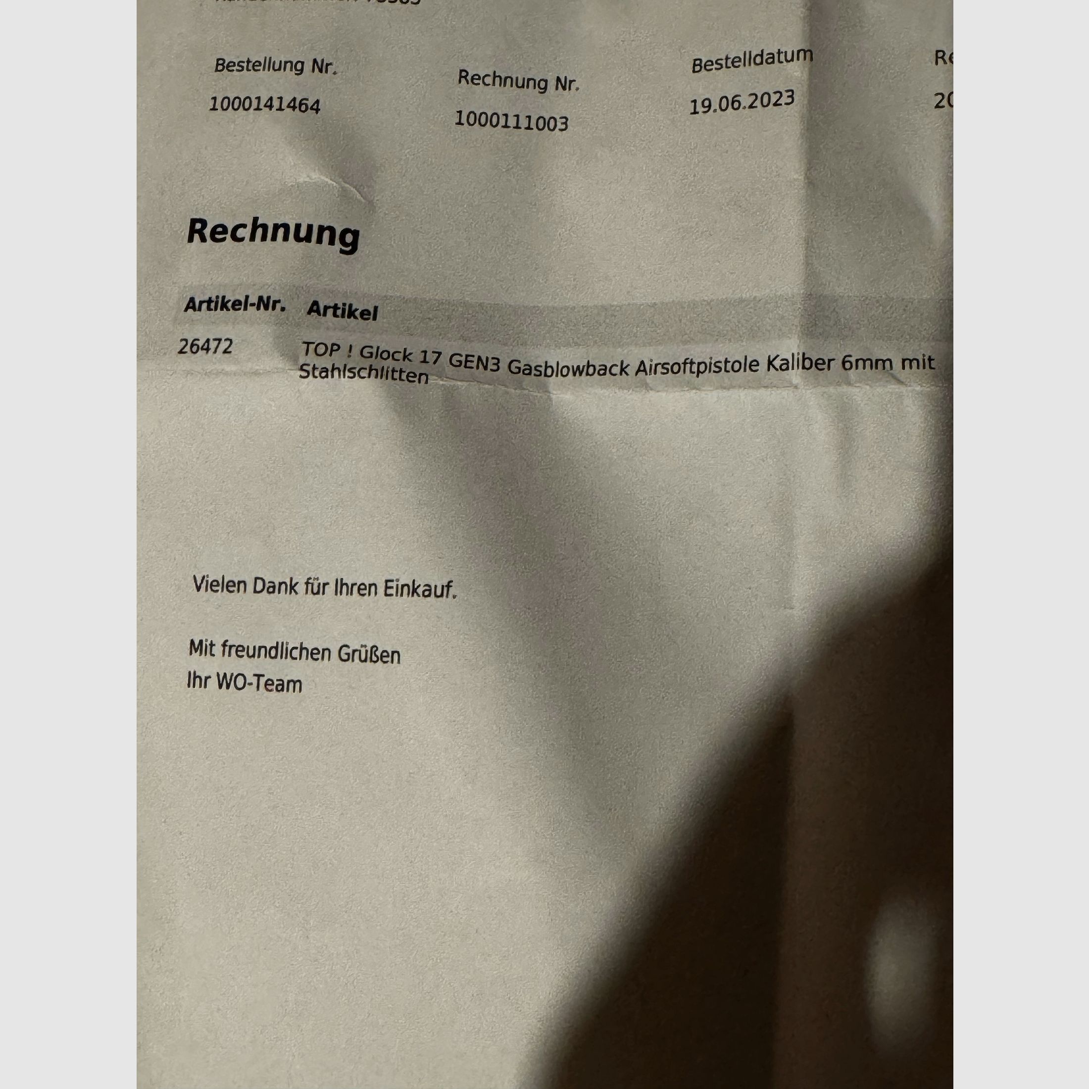 Glock 17 Stahl GBB Custom Used Look Airsoft VHB