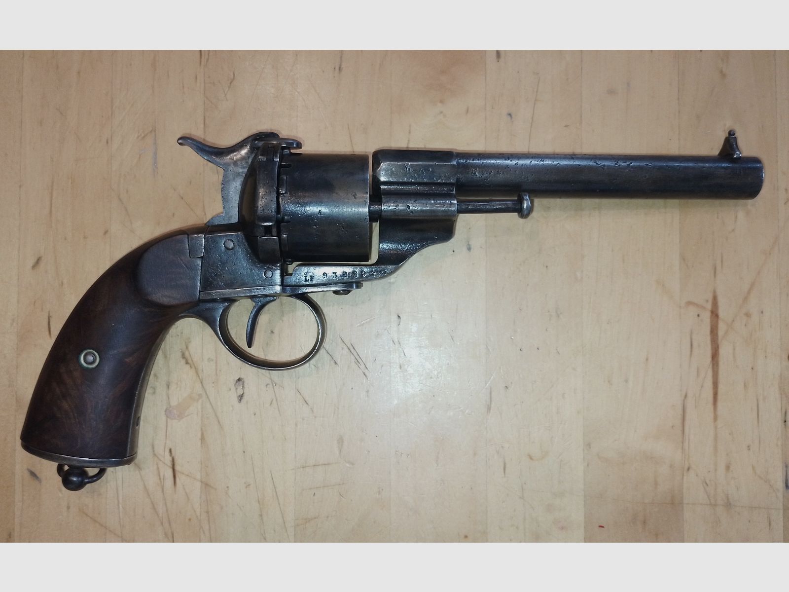 Revolver à percussion Lefaucheux au calibre 10,7 - libre à partir de 18 ans