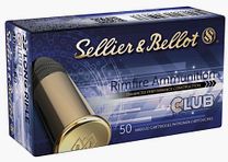 Sellier & Bellot .22 lfb. CLUB Standard Velocity 2.6g 40grs.