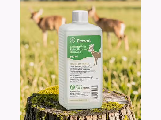 Cervol - Lockmittel für Reh- Rot- und Damwild 500ml