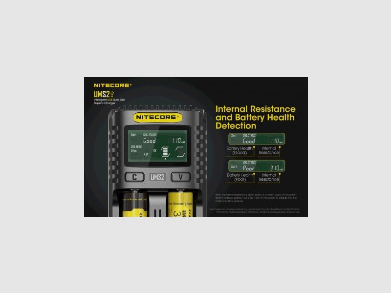 Nitecore UMS2-Ladegerät, Bild 7 von 19