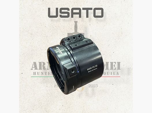 USATO – RUSAN – ADATTATORE MODULARE | RUSAN MODULAR ADAPTER – FIXED CLAMP (3 SCREWS) 58mm