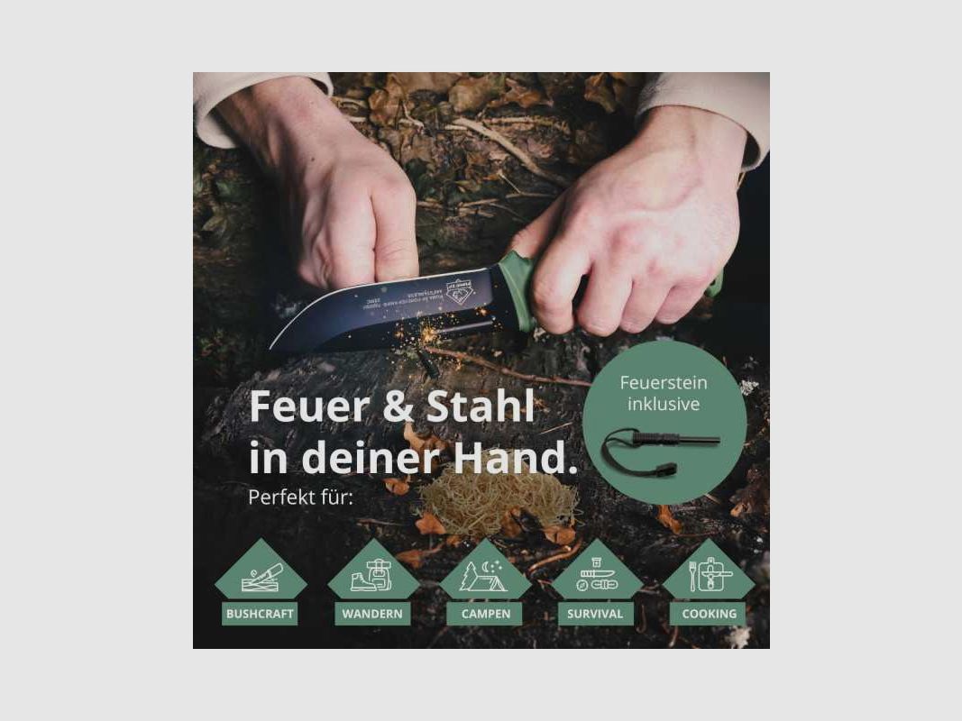 PUMA XP FOREVER SURVIVAL Messer mit Feuerstarter