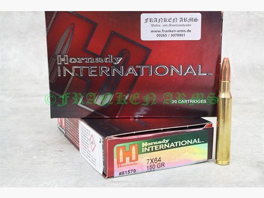 Hornady ECX 7x64 150gr. 9,7g 20 pièces Prix dégressifs