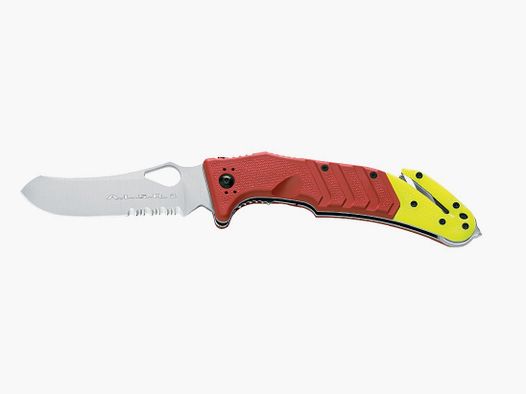 FOX FOLDING KNIFE ALSR 2 RED/YELLOW