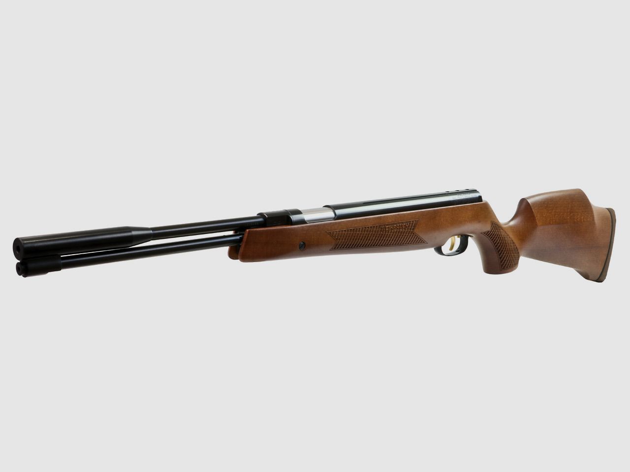 Starrlauf Luftgewehr Weihrauch HW 97 K Buchenholzschaft mit Line Checkering Kaliber 4,5 mm (P18)