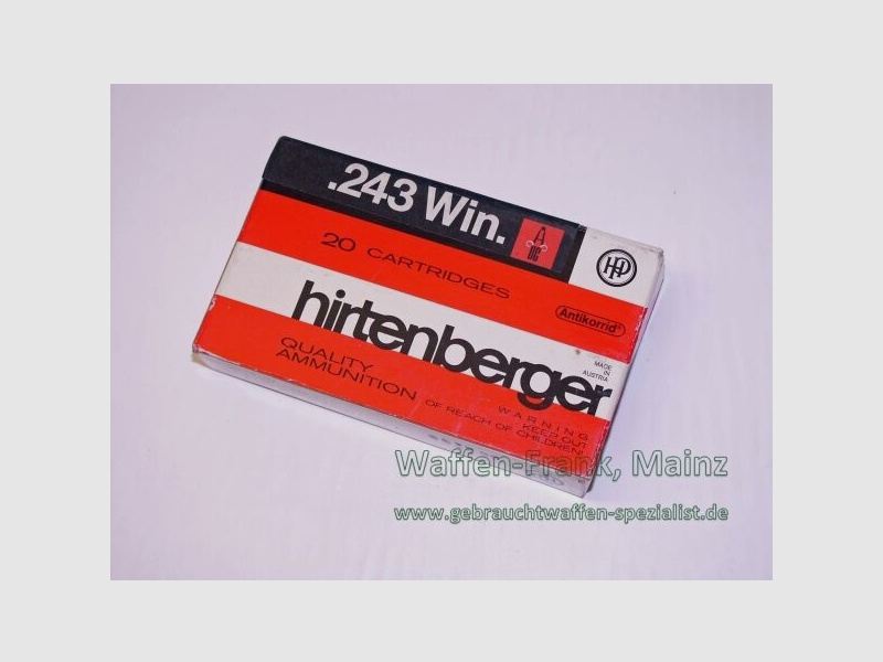 Hirtenberger / Austria 5.5 g ABC .243Win.