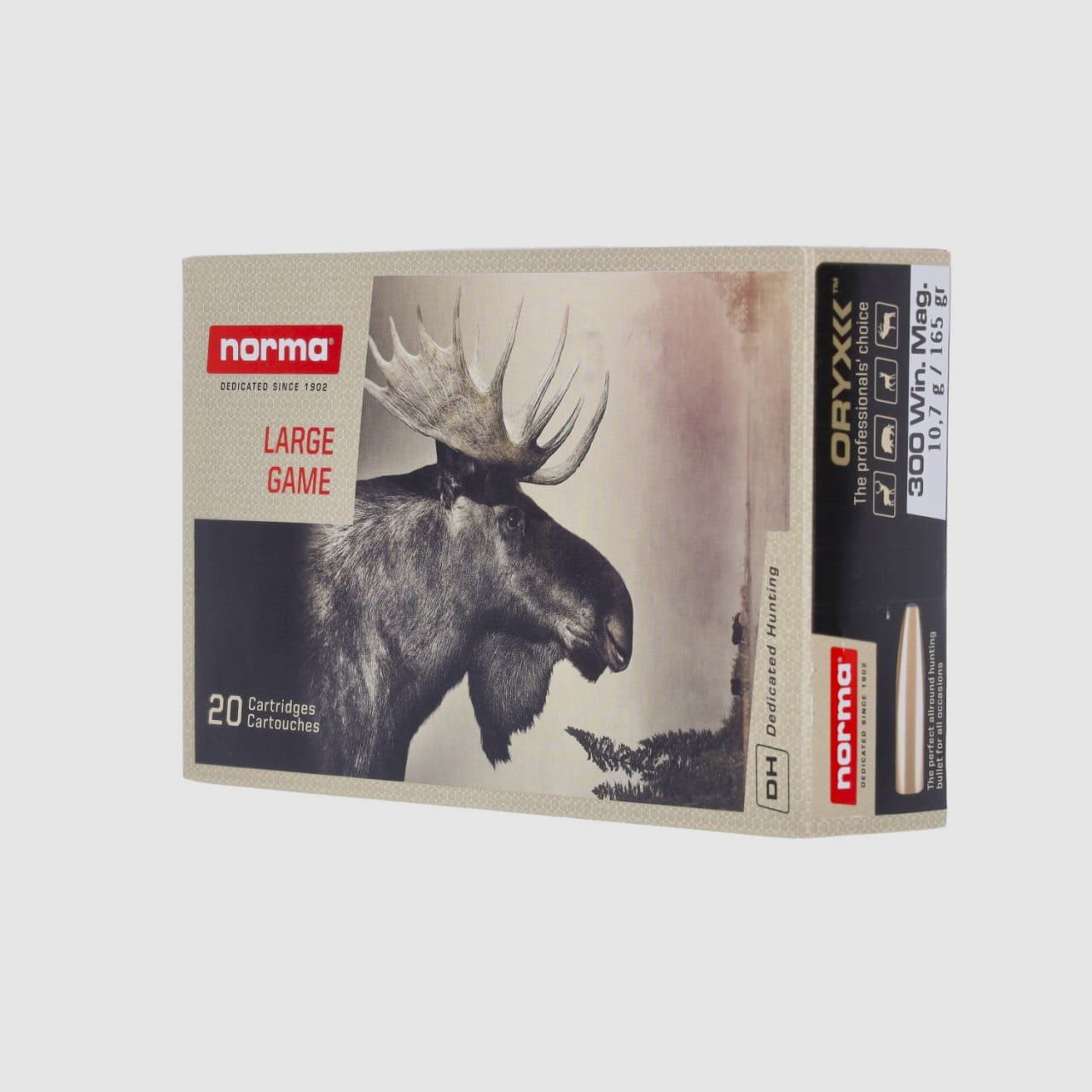 Norma .300 Win. Mag.Oryx 165 gr. - 20 pz.