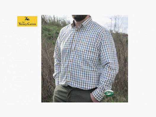 VERNEY CARRON Chemise Villemy à carreaux