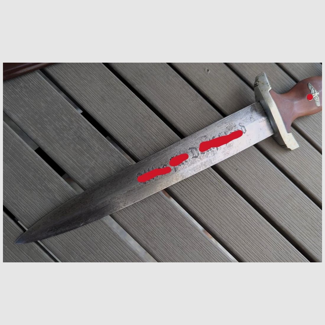 SA Dolch con gancio / Originale / WK2