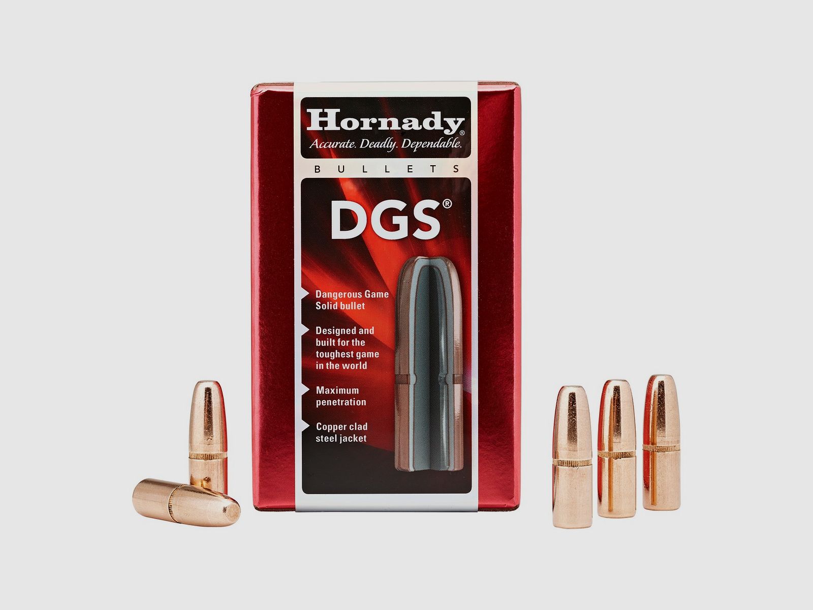 Hornady DANGEROUS GAME BULLETS .423/.423 400GR DGS – 50 pcs.