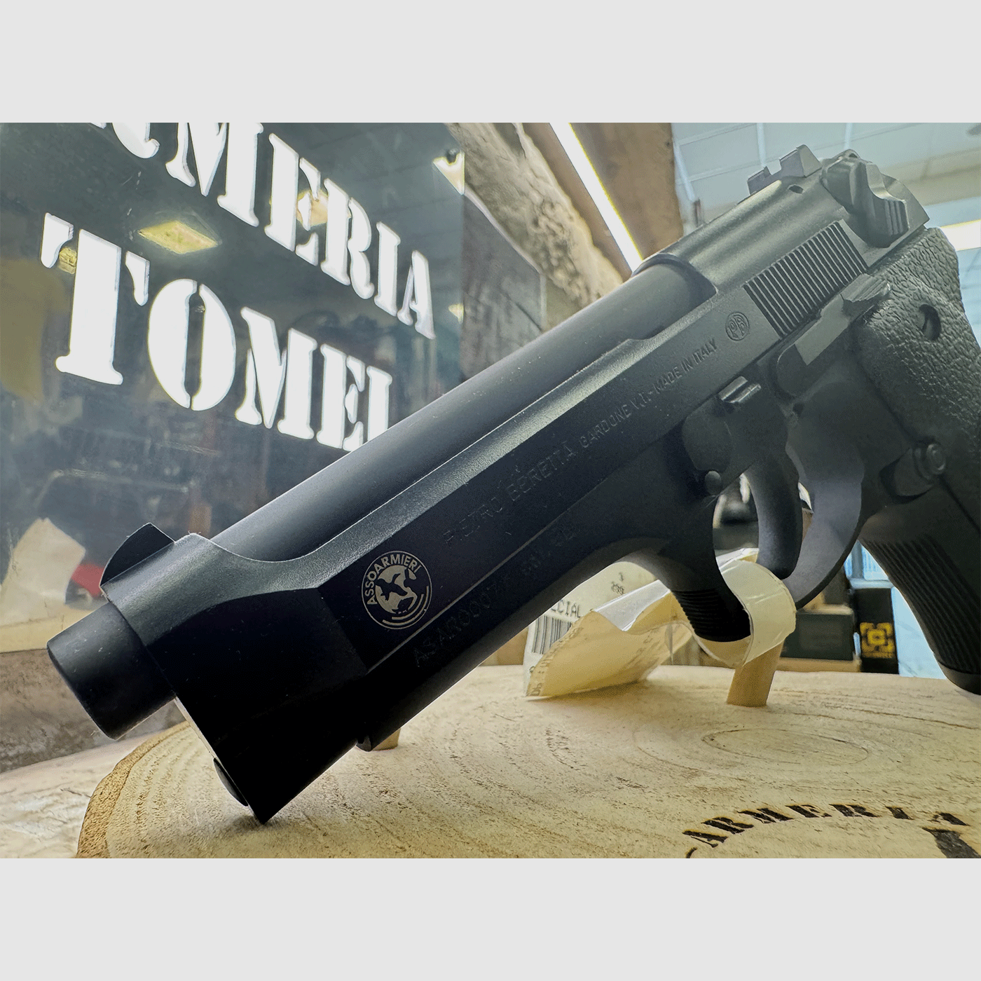 PISTOLA – BERETTA – 98FS cal. 9×21 (EDIZIONE ASSOARMIERI), immagine 2 di 6