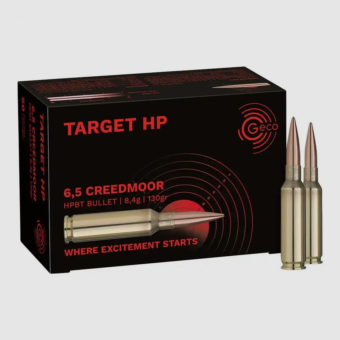 GECO	 Geco 6,5 Creedmoor Target HP