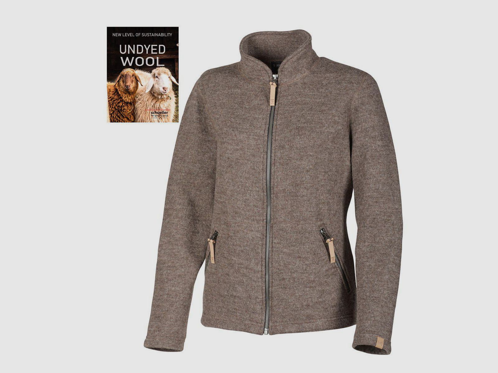 IVANHOE NLS TWIG Full Zip Nutmeg