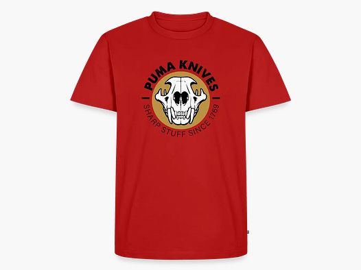 Men’s Premium T-Shirt Skull Frontal Sharp Stuff