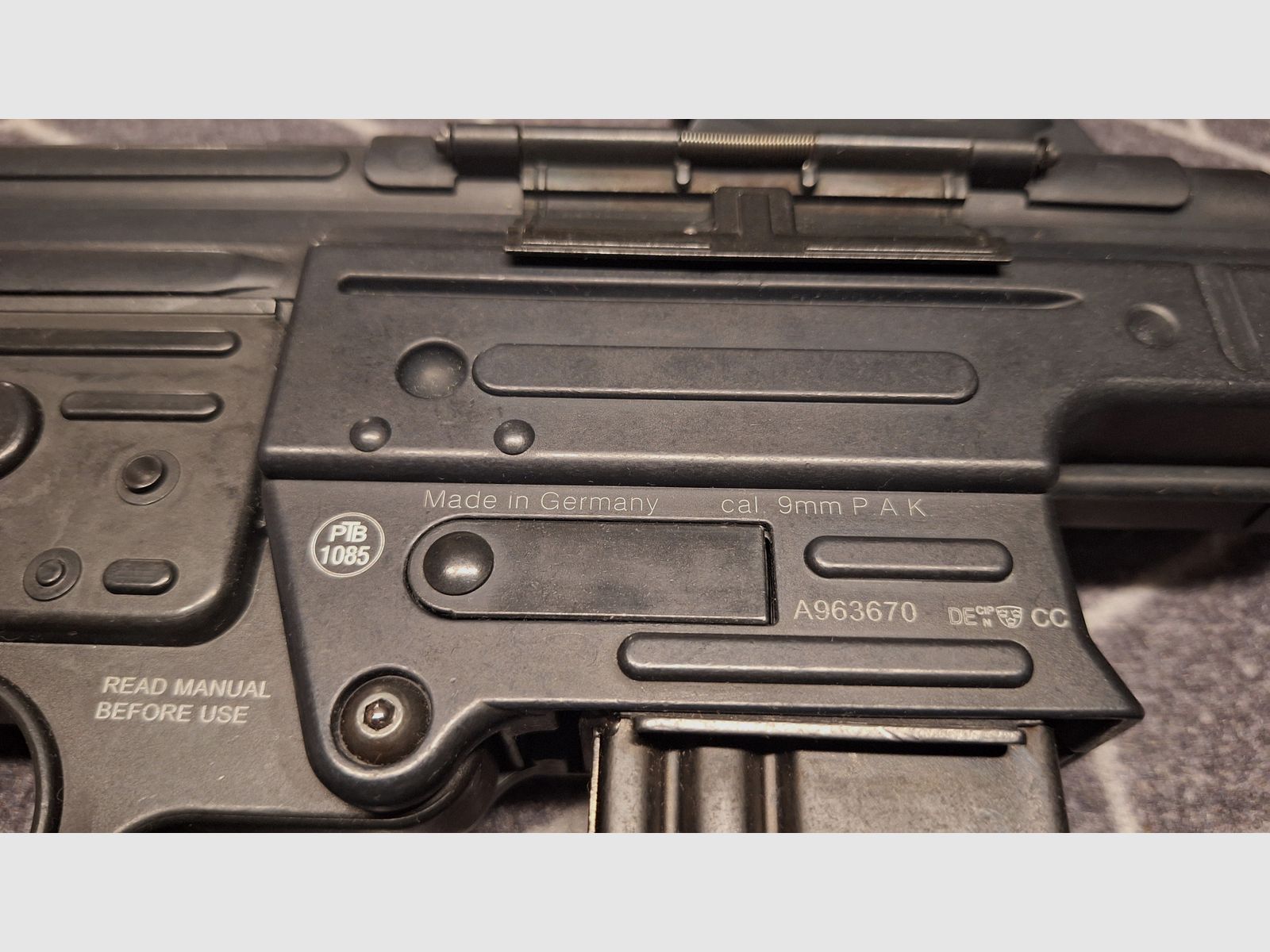 STG44 G.S.G. Schreckschuss Gewehr 9 mm P.A.K. NEU!