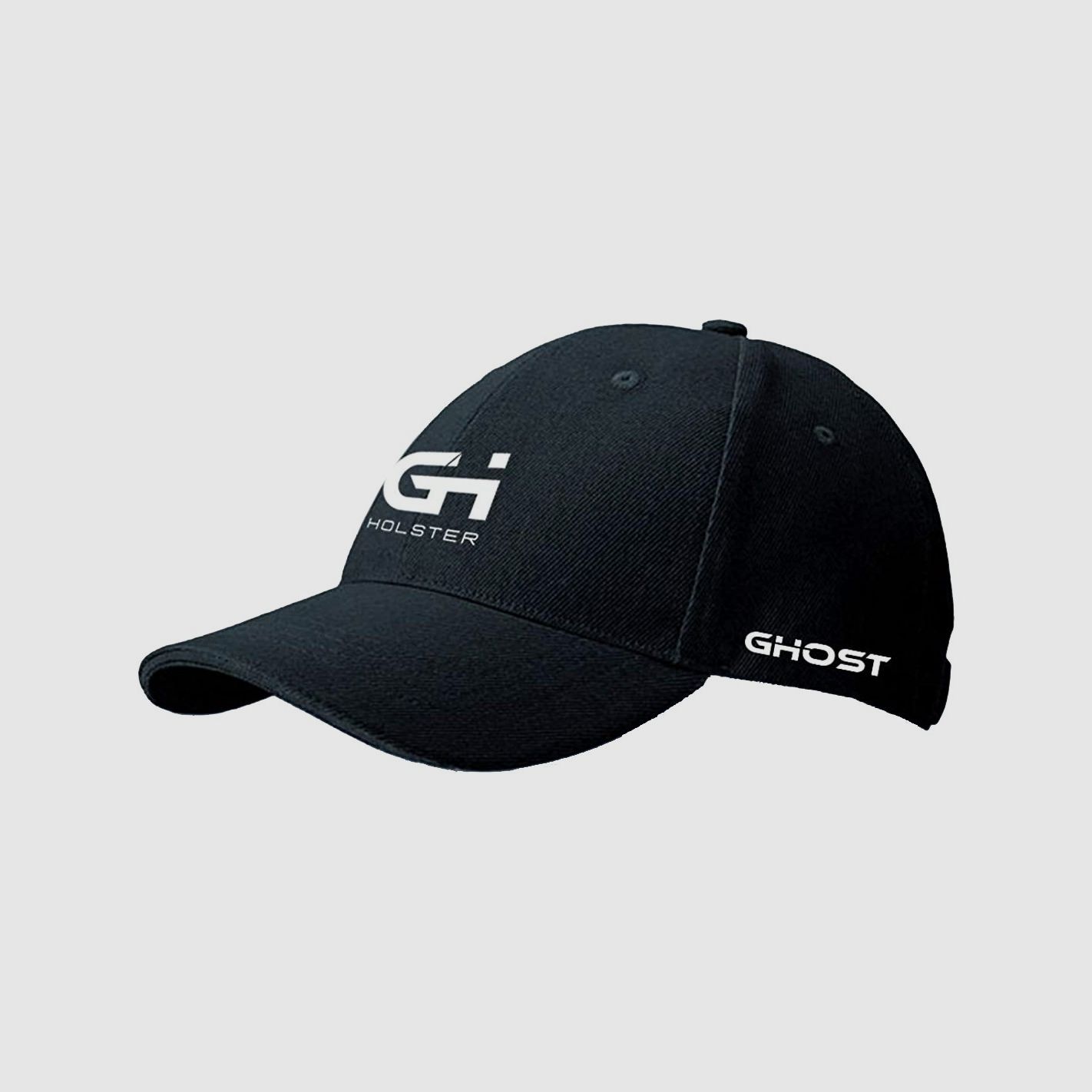 Ghost casquette noire avec logo