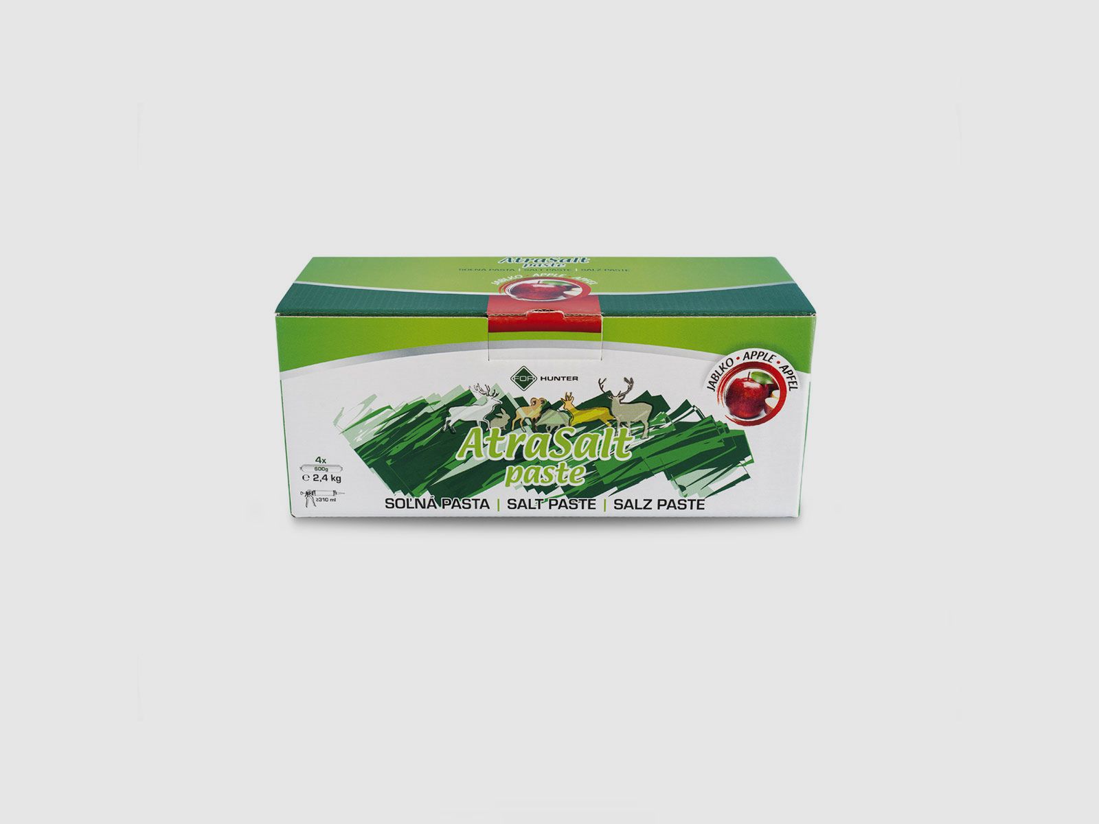 ATRASALT – ATTRAKTIONSPASTE FÜR HIRSCHARTIGE APFEL (APPLE) – 2,4 Kg | 4 Stk, Bild 1 von 2