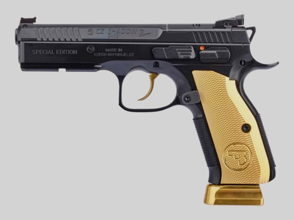 CZ Pistole Shadow 2 OR Golddigger – Speciale editie / 9mm