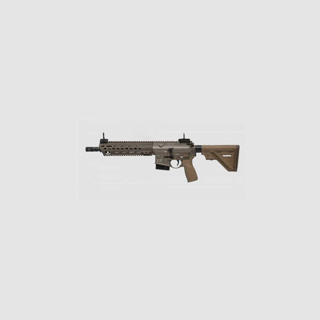 HECKLER & KOCH Selbstladebüchse Mod. MR223 A3 -11'' .223Rem  Slim-Line Sand