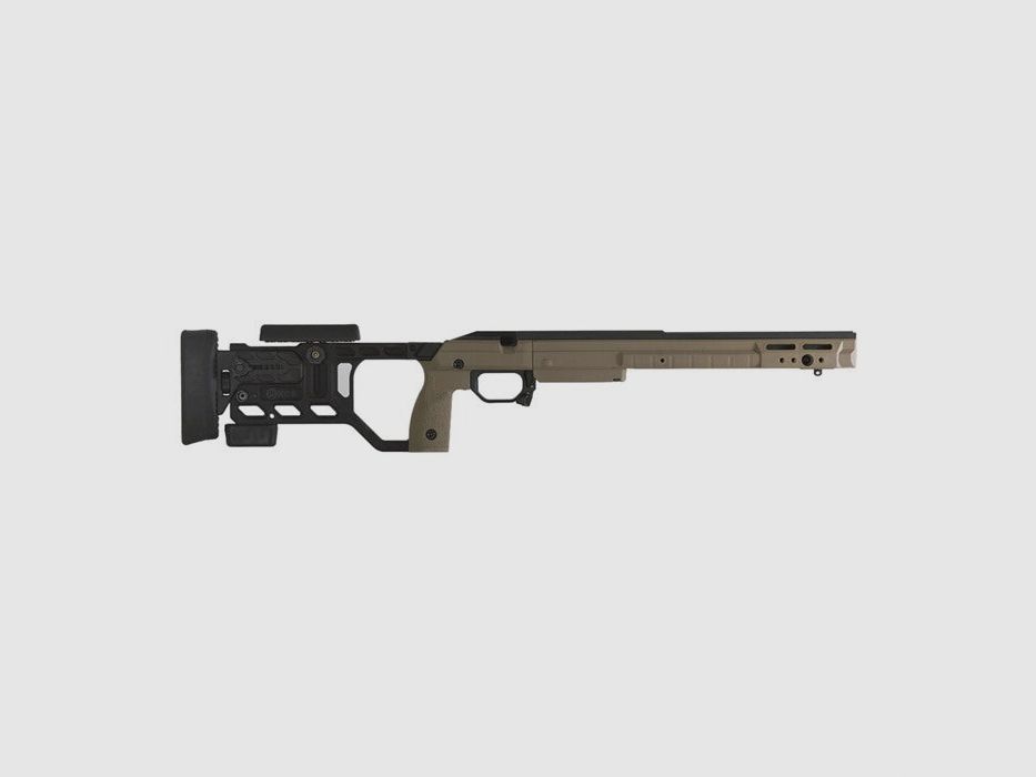 Kinetic Research Group Whiskey-3 Chassis dla Remington 700 SA z Stałym Chwytem, FDE